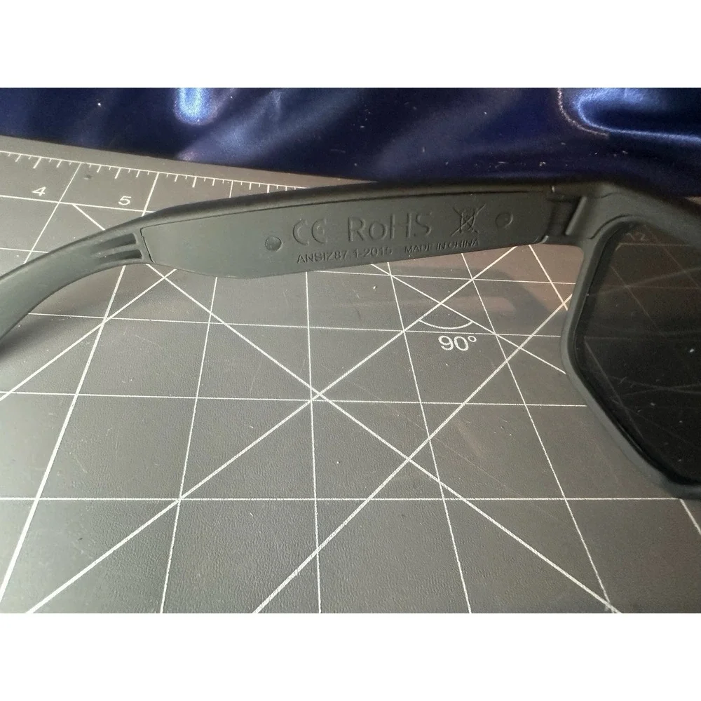 Oho Sunshine Wireless Smart Glasses 5.2 Wireless Model All Black Tested/working